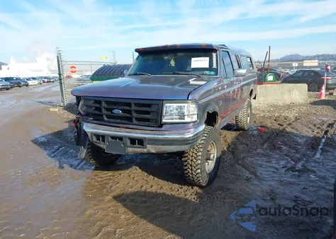 1997 Ford F-350 Xl from USA, damaged, VIN 1FTHF36G9VEC13627